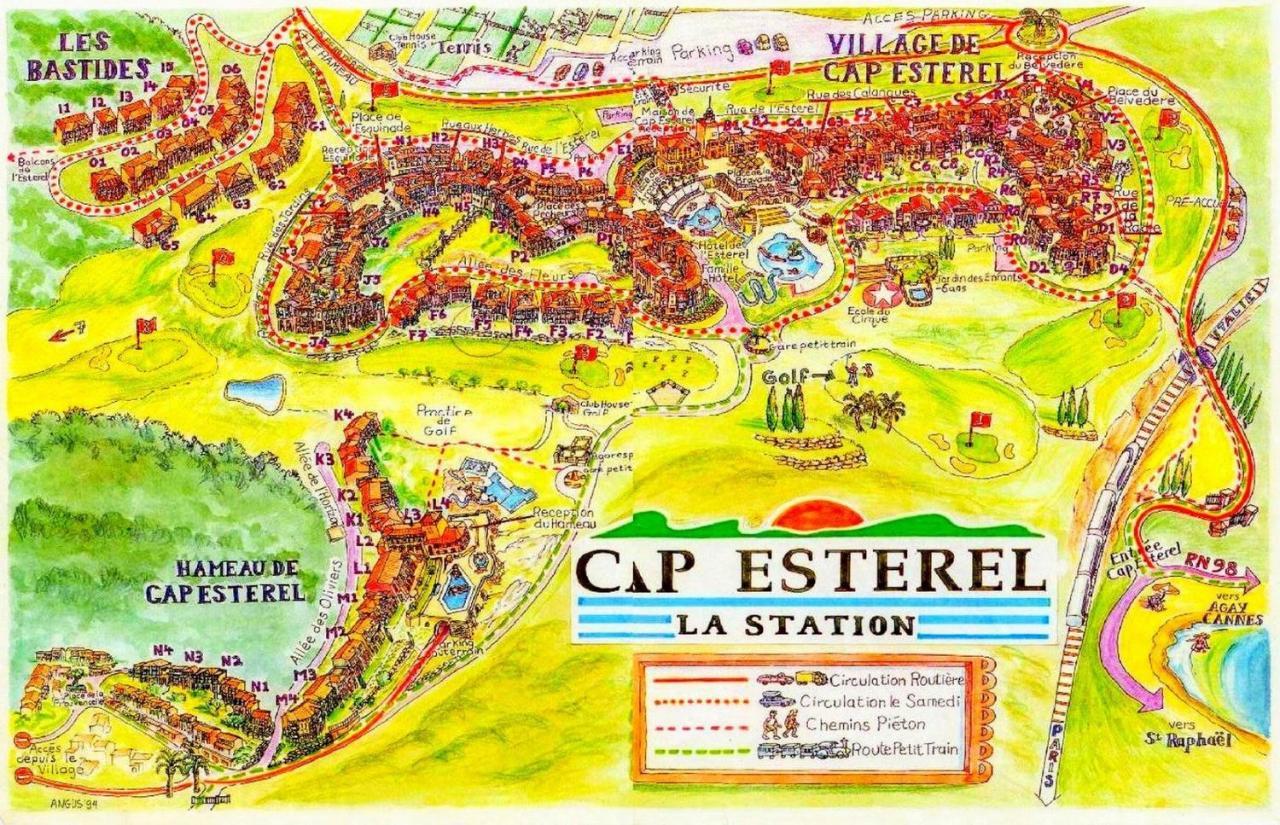 Huuummm C'Est La ! Beau T2 Cap Esterel Village Avec Clim ! Saint-Raphaël Esterno foto